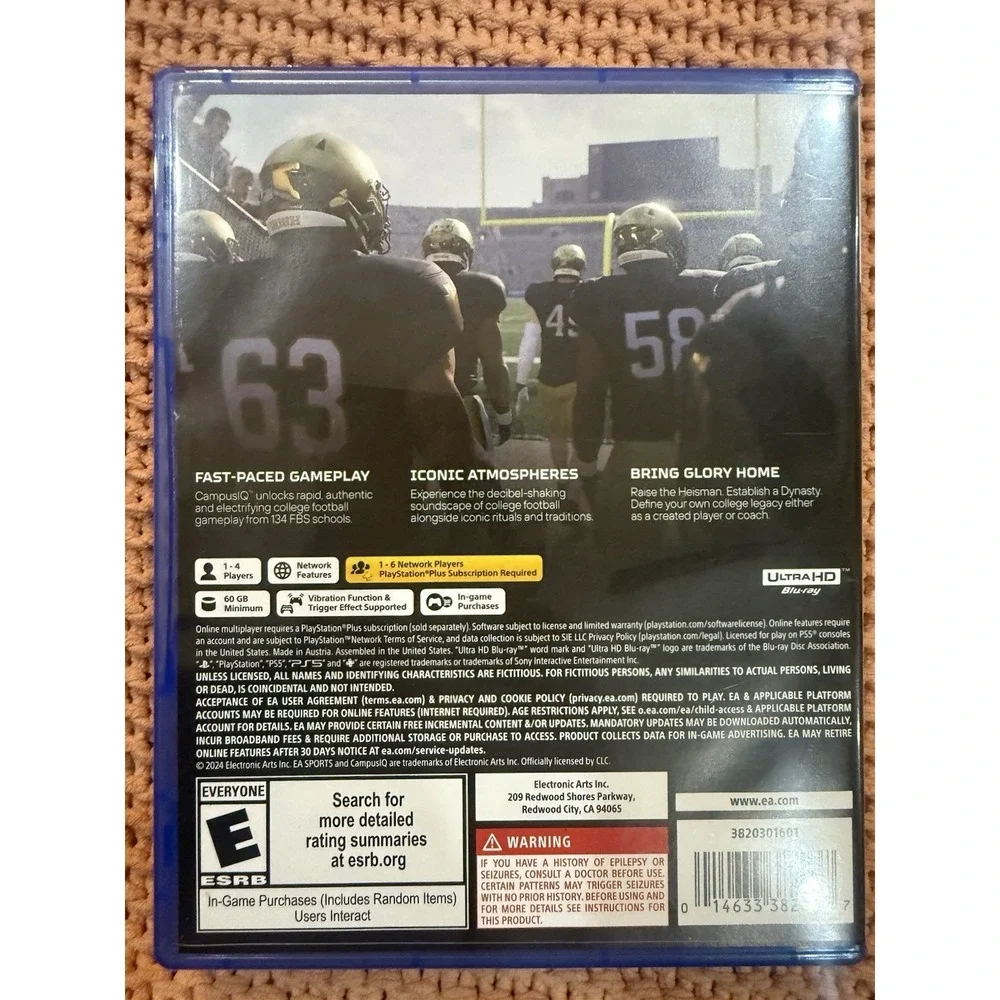 EA SPORTS College Football 25 PlayStation 5